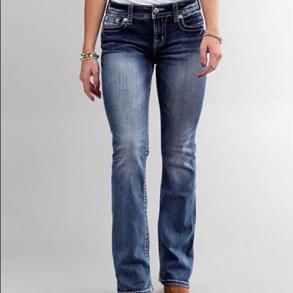 Miss Me Denim - MISS ME JEANS- Boot Cut - Dark Wash